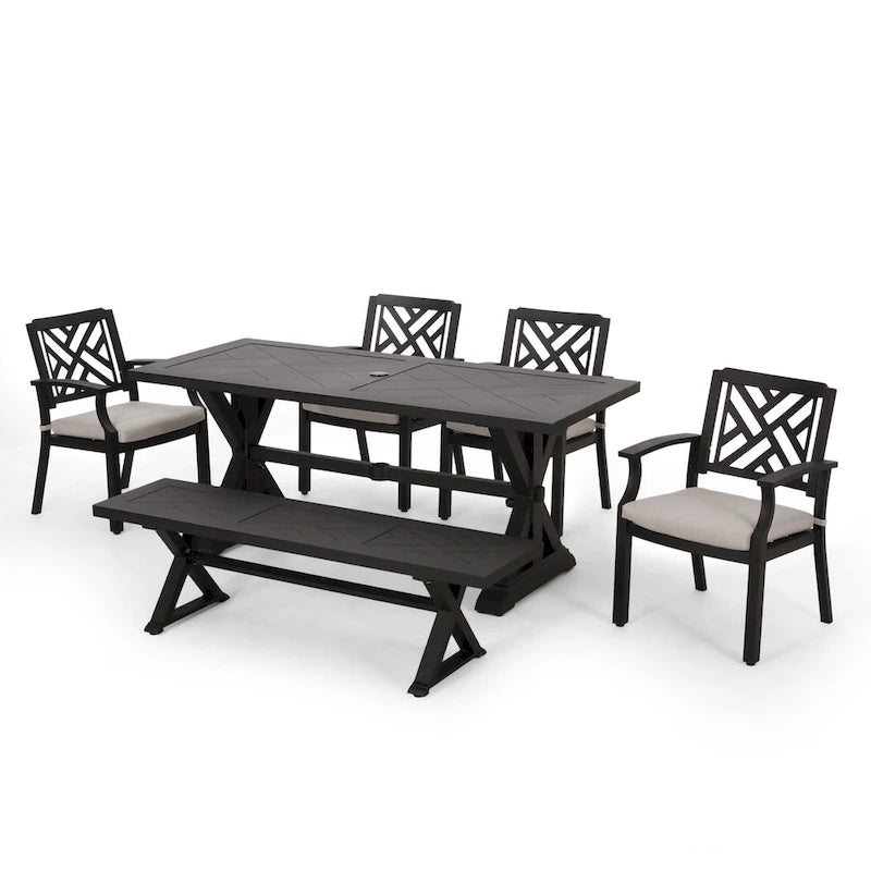 Waterford Outdoor Outdoor 6 par Christopher Knight Home