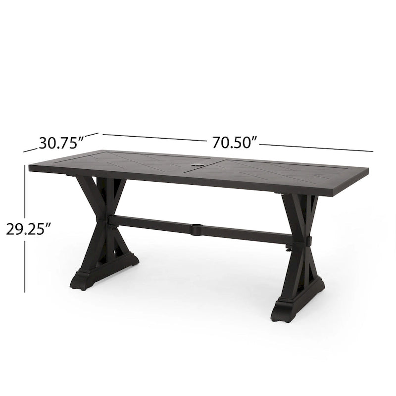 Waterford Outdoor Outdoor 6 par Christopher Knight Home