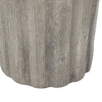 Table d'appoint d'extérieur Delphinus, style contemporain, en béton léger, par Christopher Knight Home - 40 cm (L) x 40 cm (P) x 46 cm (H)