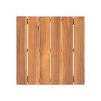 Table d'appoint d'extérieur Temecula, style moderne du milieu du siècle, par Christopher Knight Home - 50,2 cm (L) x 50,2 cm (P) x 38,1 cm (H)