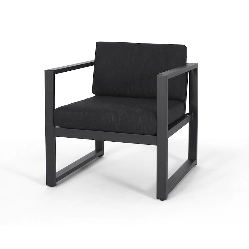 Fauteuils de jardin Navan en aluminium (lot de 2) par Christopher Knight Home