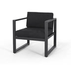 Fauteuils de jardin Navan en aluminium (lot de 2) par Christopher Knight Home