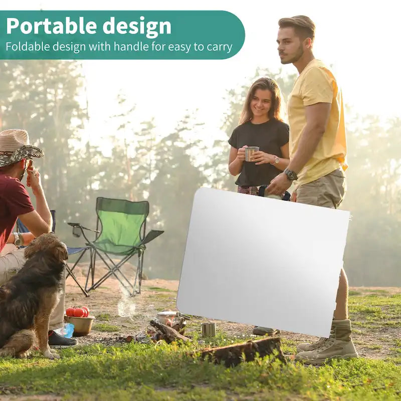 Table de pique-nique pliante 4 personnes de 183 cm de long