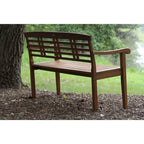 Banc du parc Eilaf Eucalyptus