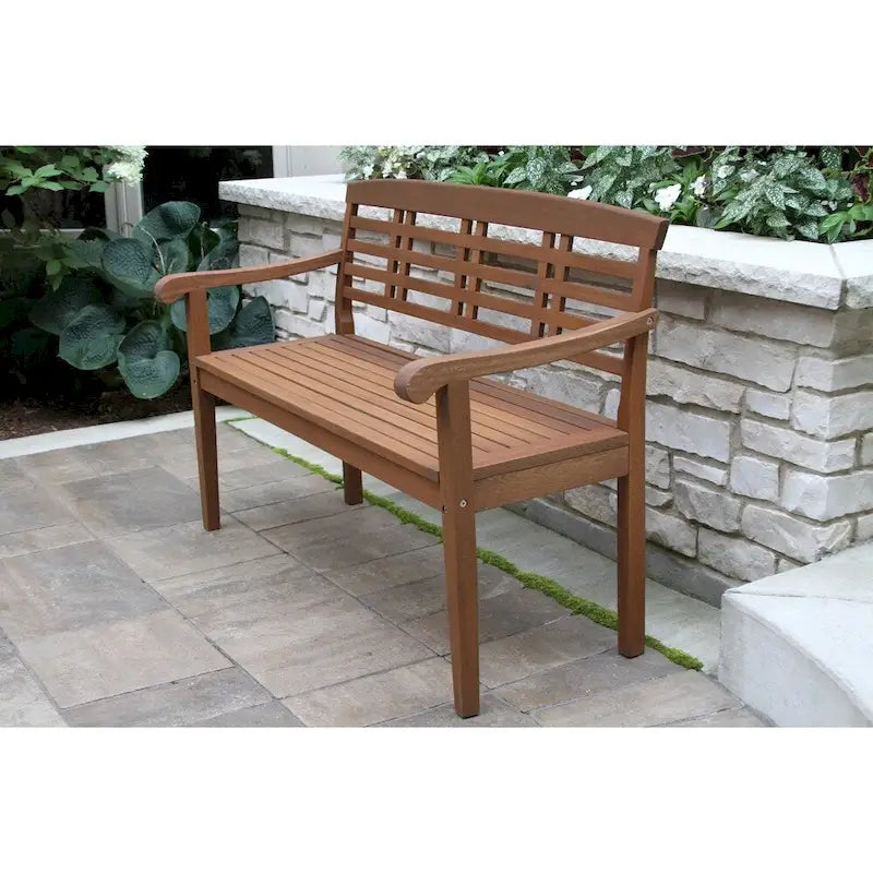Banc du parc Eilaf Eucalyptus