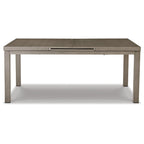 Ensemble de salle à manger d'extérieur 7 pièces Signature Design by Ashley, couleur beige, style plage - 42 po L x 71/94 po P x 30 po H