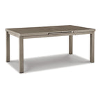 Ensemble de salle à manger d'extérieur 7 pièces Signature Design by Ashley, couleur beige, style plage - 42 po L x 71/94 po P x 30 po H
