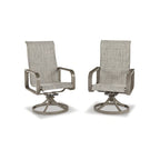 Ensemble de salle à manger d'extérieur 7 pièces Signature Design by Ashley, couleur beige, style plage - 42 po L x 71/94 po P x 30 po H