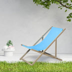 Ensemble de 2 chaises longues de plage pour patio