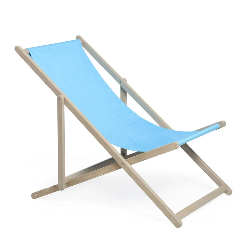 Ensemble de 2 chaises longues de plage pour patio