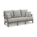 Ensemble extérieur 6 pièces gris Visola, Signature Design by Ashley - 80 cm (L) x 33 cm (P) x 37 cm (H)