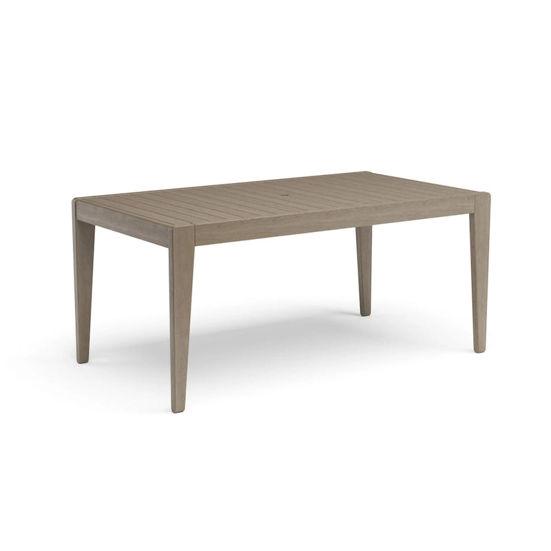 Table de salle à manger d'extérieur Homestyles Sustain en bois brun - 66 x 36 x 30