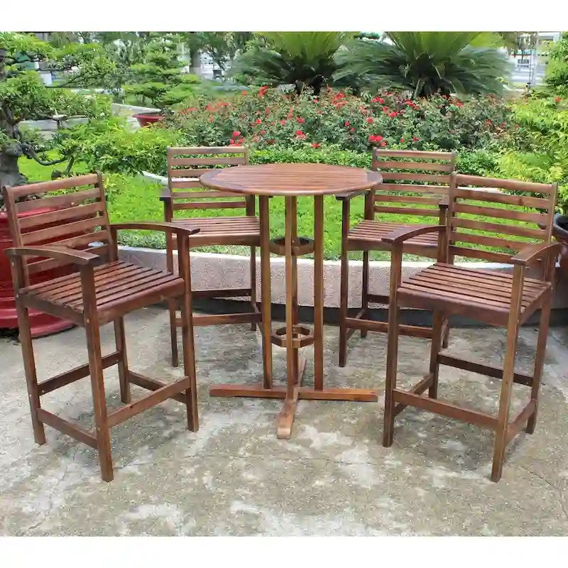 Highland 5-Piece Bar-Height Dining Set