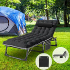 Lit de camp pliant DoCred amélioré et renforcé avec matelas
