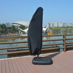 Direct Wicker All-weather Offset Patio Umbrella Canopy Cover
