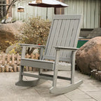 Fauteuil à bascule Adirondack Island Retreat Ez-Care Tek-Wood