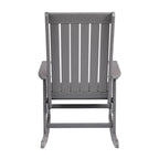 Fauteuil à bascule Adirondack Island Retreat Ez-Care Tek-Wood