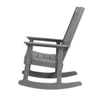 Fauteuil à bascule Adirondack Island Retreat Ez-Care Tek-Wood