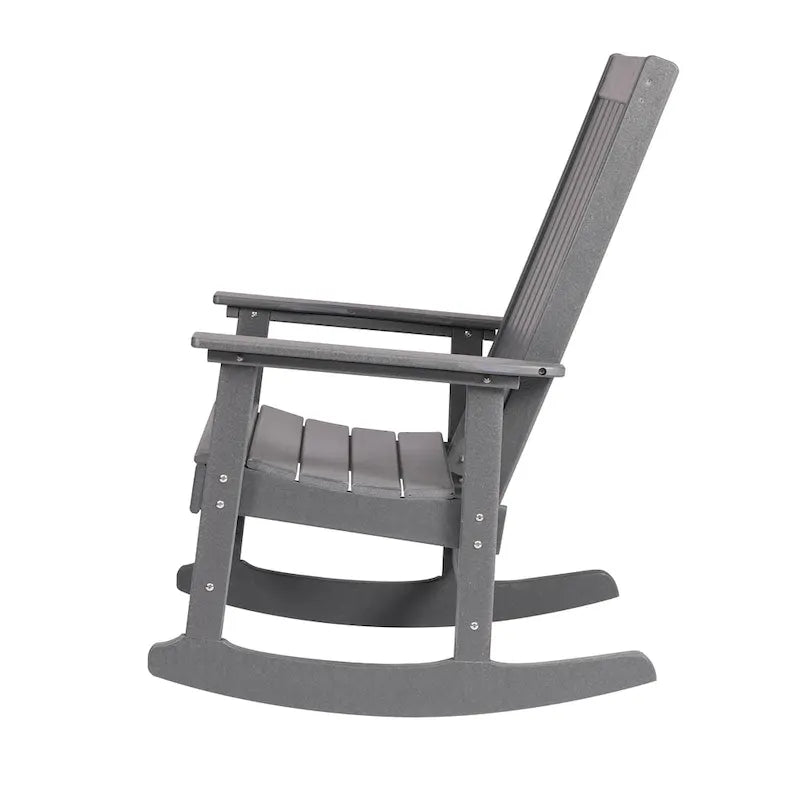 Fauteuil à bascule Adirondack Island Retreat Ez-Care Tek-Wood