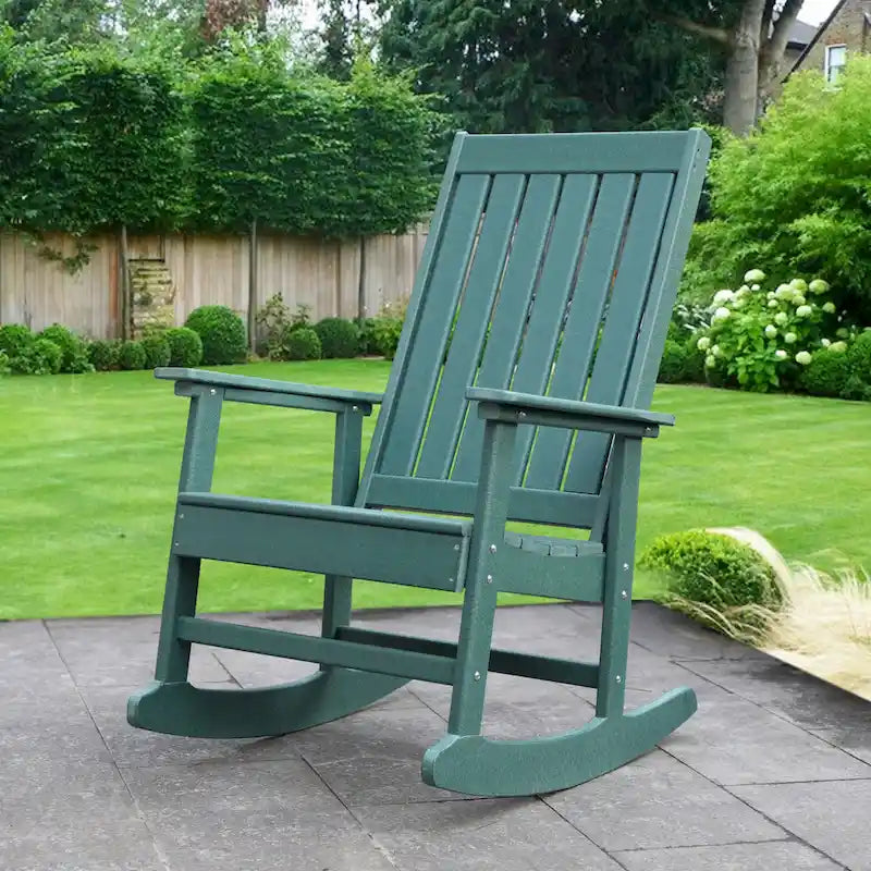 Fauteuil à bascule Adirondack Island Retreat Ez-Care Tek-Wood