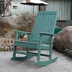 Fauteuil à bascule Adirondack Island Retreat Ez-Care Tek-Wood