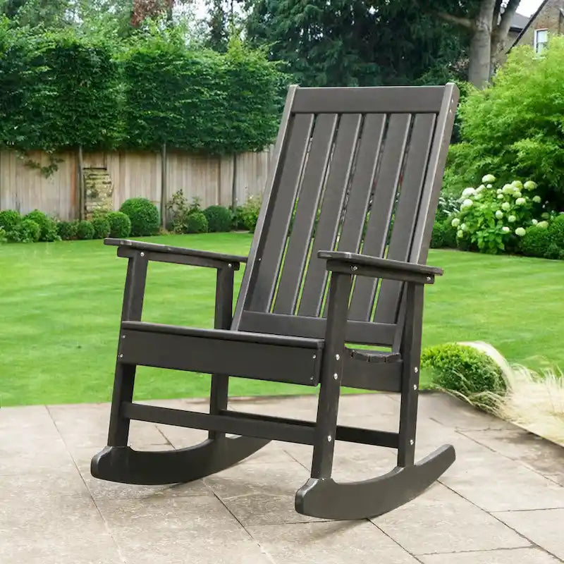 Fauteuil à bascule Adirondack Island Retreat Ez-Care Tek-Wood