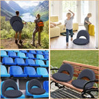 Sièges de stade, siège de stade avec dossier et coussin, sièges de gradins, chaises de stade, sièges de stade pour gradins