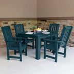 Lehigh 5-Piece Outdoor Dining Set - 42 x 42 Table, Dining-height