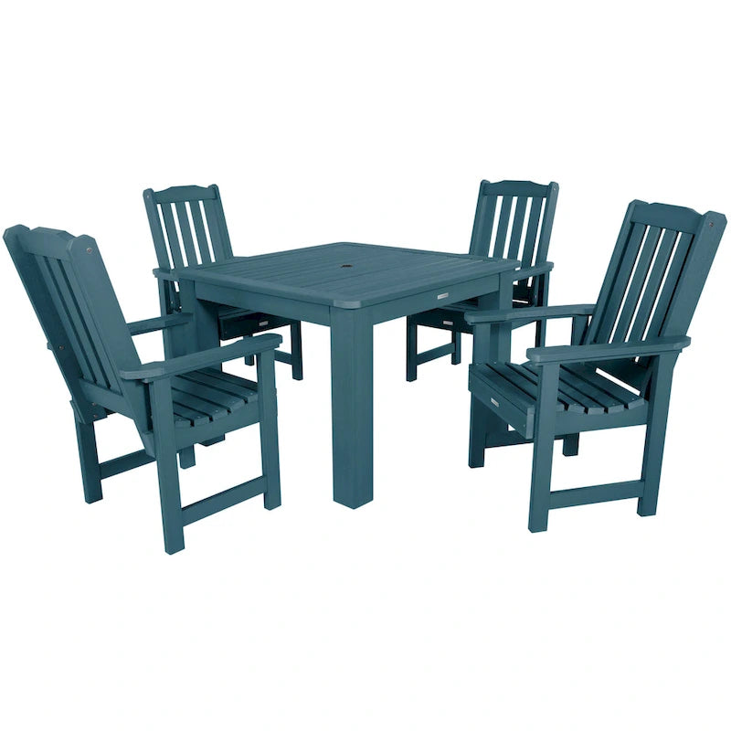 Ensemble de salle à manger d'extérieur Lehigh 5 pièces - Table 42 x 42, hauteur de salle à manger
