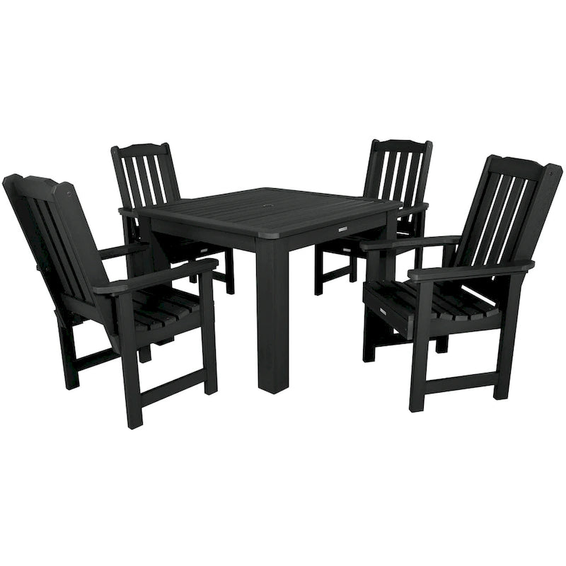 Ensemble de salle à manger d'extérieur Lehigh 5 pièces - Table 42 x 42, hauteur de salle à manger