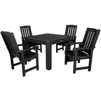 Ensemble de salle à manger d'extérieur Lehigh 5 pièces - Table 42 x 42, hauteur de salle à manger