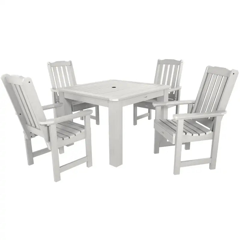 Ensemble de salle à manger d'extérieur Lehigh 5 pièces - Table 42 x 42, hauteur de salle à manger