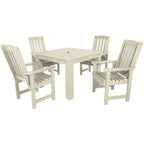 Ensemble de salle à manger d'extérieur Lehigh 5 pièces - Table 42 x 42, hauteur de salle à manger