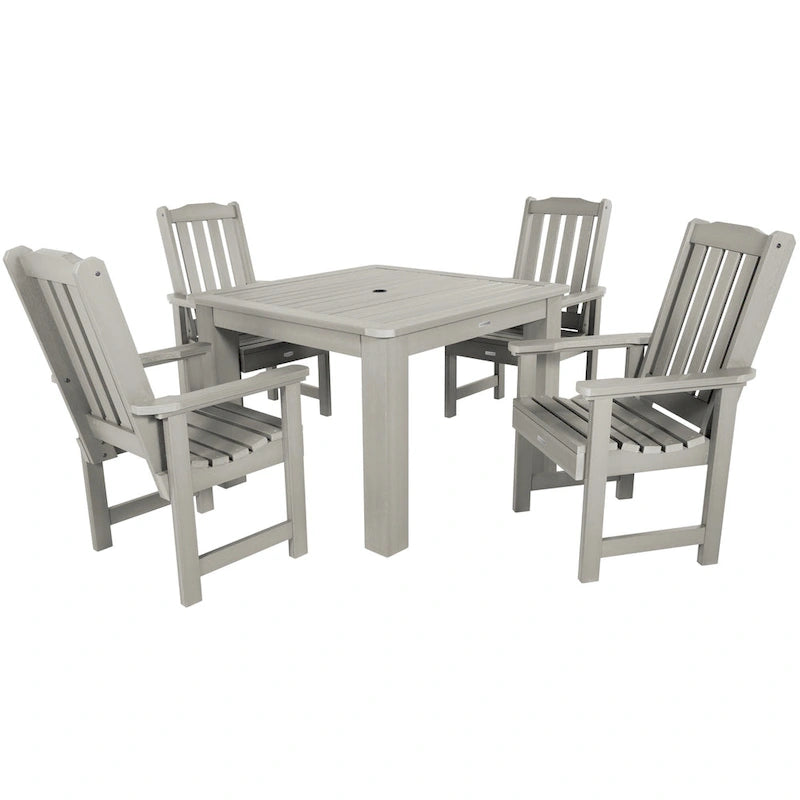 Ensemble de salle à manger d'extérieur Lehigh 5 pièces - Table 42 x 42, hauteur de salle à manger