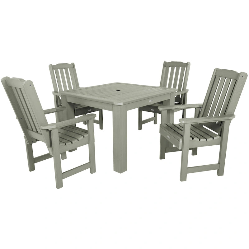 Ensemble de salle à manger d'extérieur Lehigh 5 pièces - Table 42 x 42, hauteur de salle à manger