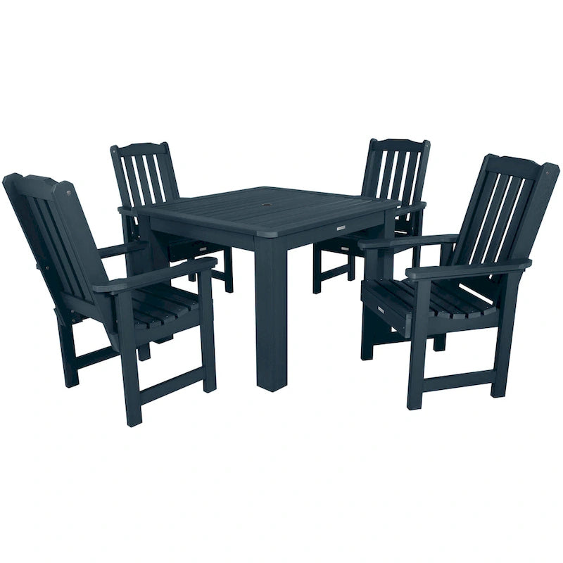 Ensemble de salle à manger d'extérieur Lehigh 5 pièces - Table 42 x 42, hauteur de salle à manger