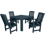 Ensemble de salle à manger d'extérieur Lehigh 5 pièces - Table 42 x 42, hauteur de salle à manger
