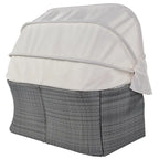 Ensemble de mobilier de jardin U_STYLE : lit de jour/solarium avec auvent rétractable