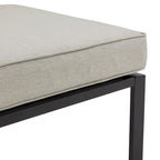 Fauteuil central d'angle en métal Crosley Clark Outdoor