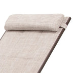 Chaise longue matelassée réglable Pellabant 2 pièces - Non disponible