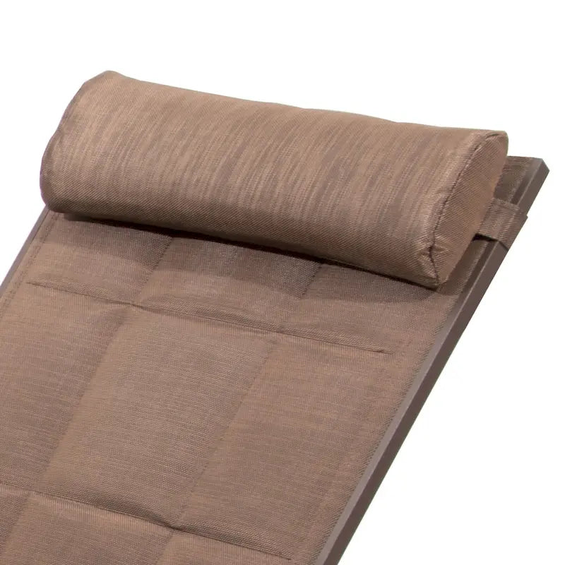 Chaise longue matelassée réglable Pellabant 2 pièces - Non disponible