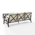 Ensemble de canapés d'extérieur 2 pièces Crosley Kaplan - 79 cm (L) x 65 cm (P) x 32 cm (H)