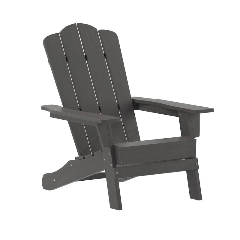 Ensemble de 4 chaises Adirondack tout temps avec porte-gobelets