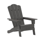 Ensemble de 4 chaises Adirondack tout temps avec porte-gobelets