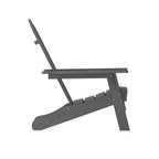 Ensemble de 4 chaises Adirondack tout temps avec porte-gobelets