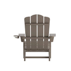 Ensemble de 4 chaises Adirondack tout temps avec porte-gobelets
