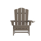 Ensemble de 4 chaises Adirondack tout temps avec porte-gobelets