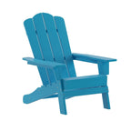 Ensemble de 4 chaises Adirondack tout temps avec porte-gobelets