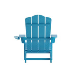 Ensemble de 4 chaises Adirondack tout temps avec porte-gobelets