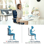 Coussin d'assise capitonné pour chaise de patio d'extérieur 22 x 44 - 44 (L) x 22 (l) x 5 (H)